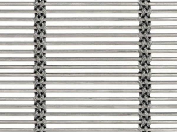 Heavy aluminum cable mesh with 4 cable ropes